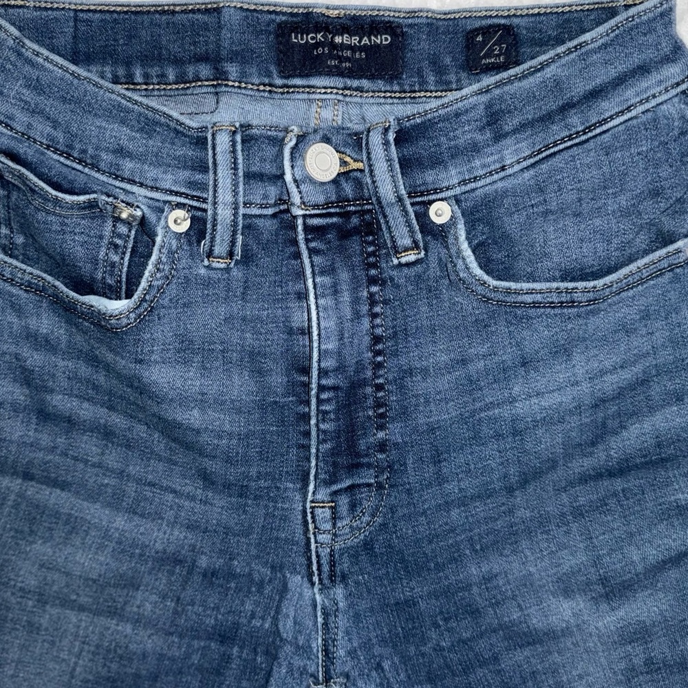 Lucky Brand Jeans High Rise Skinny Bridgette Ankle - Picture 6 of 7